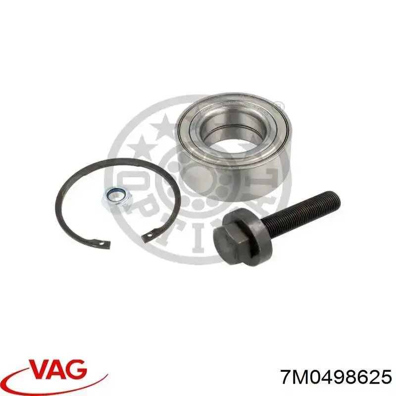 7M0498625 VAG cojinete de rueda delantero