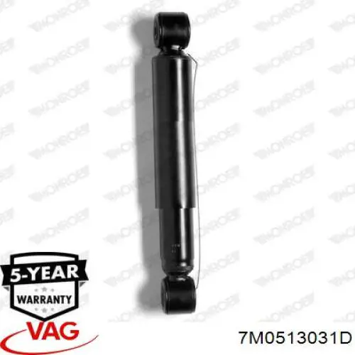 7M0513031D VAG amortiguador trasero