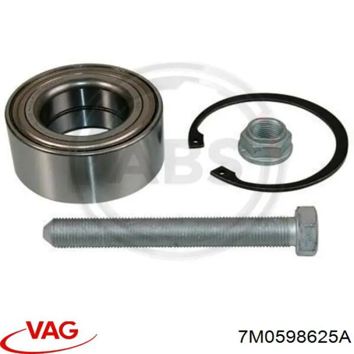 7M0598625A VAG cojinete de rueda trasero