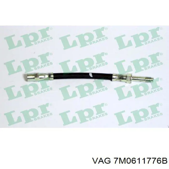 7M0611776B VAG tubo flexible de frenos trasero