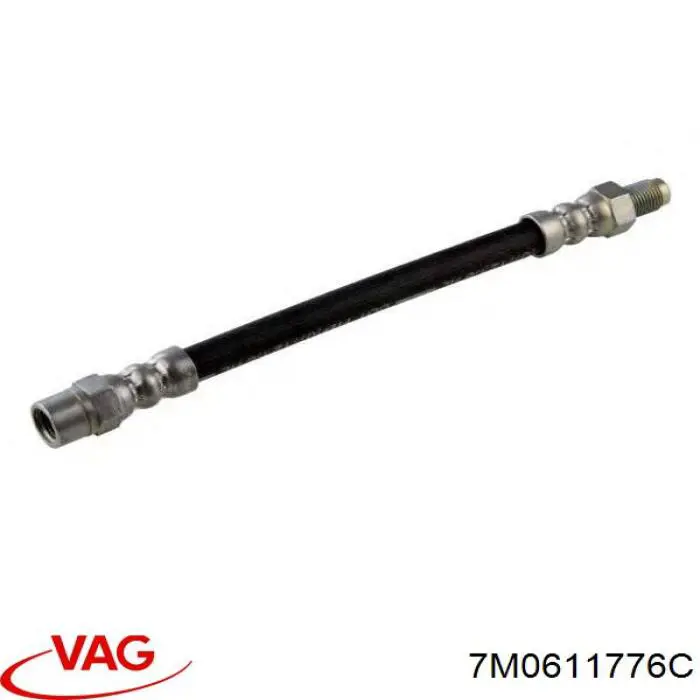 7M0611776C VAG tubo flexible de frenos trasero