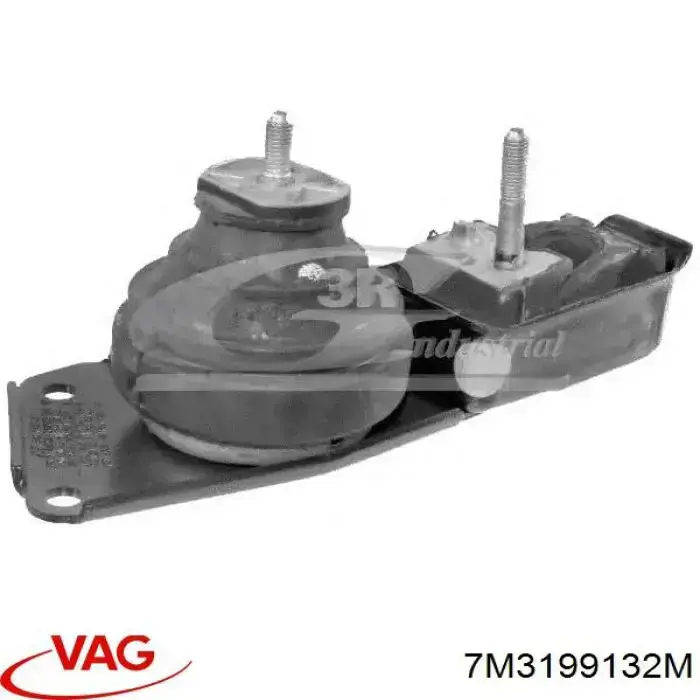 7M3199132M VAG soporte de motor derecho