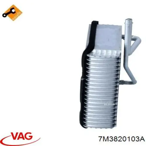 7M3820103A VAG evaporador, aire acondicionado