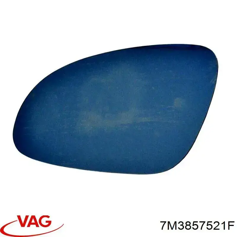 7M3857521F VAG cristal de espejo retrovisor exterior izquierdo