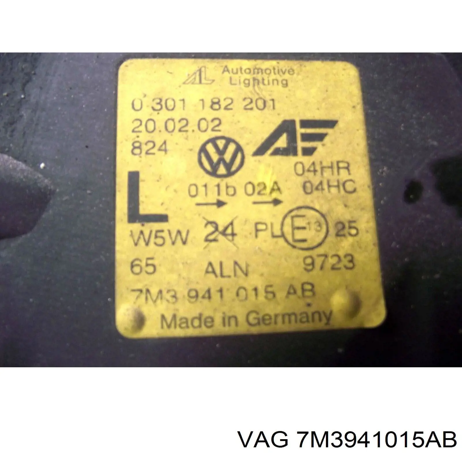 7M3941015AB VAG faro izquierdo