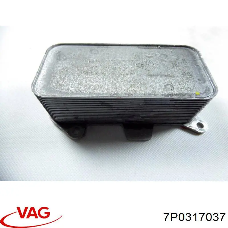 7P0317037 VAG radiador enfriador de la transmision/caja de cambios