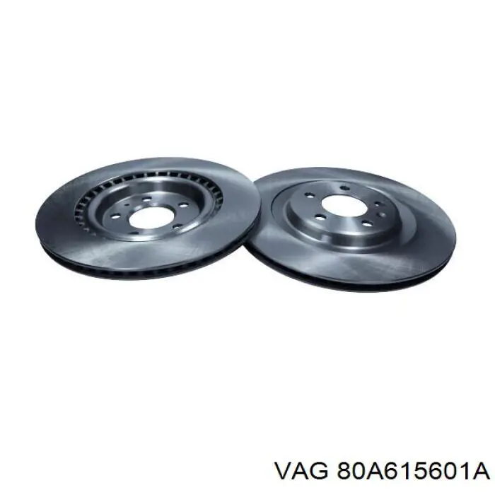 80A615601A VAG disco de freno trasero