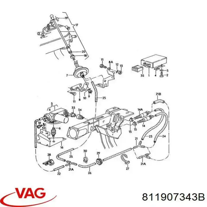  Interruptor De Embrague para Audi A4 8D2