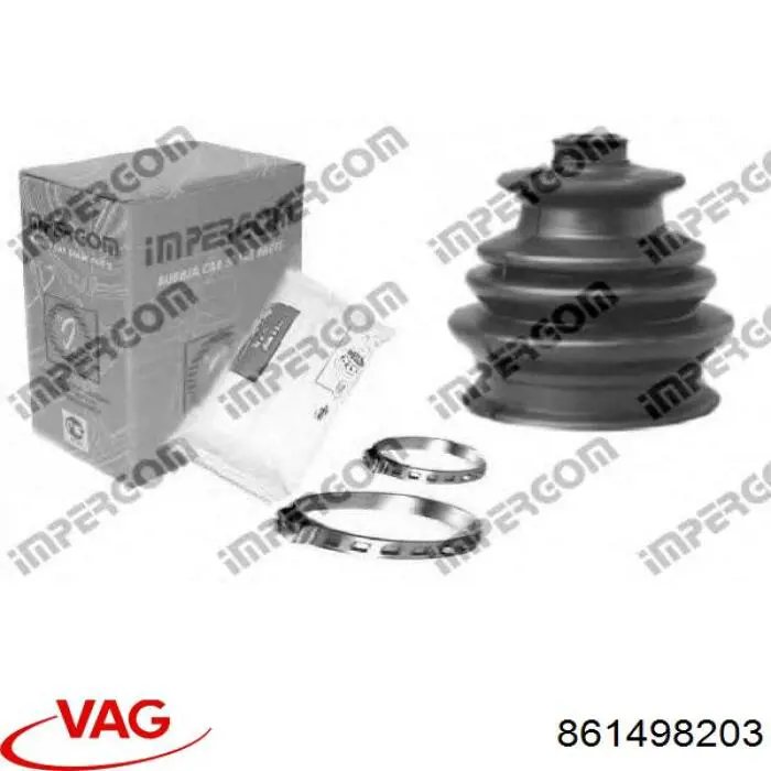 861498203 VAG fuelle, árbol de transmisión delantero exterior