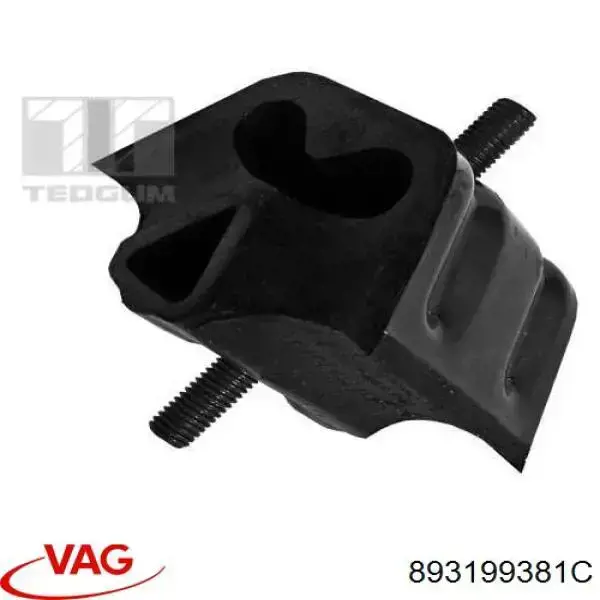 893199381C VAG soporte de motor derecho