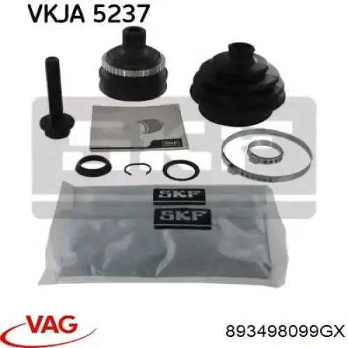 893498099GX VAG junta homocinética exterior trasera