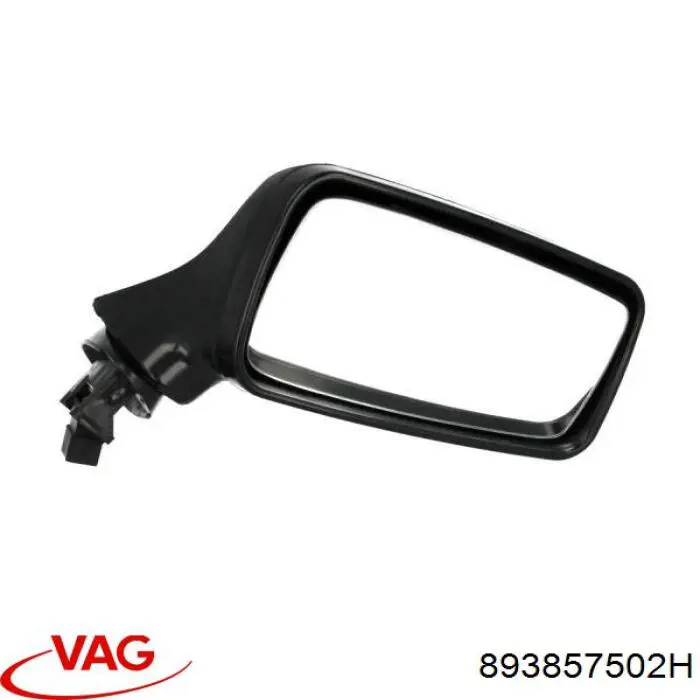 893857502H VAG espejo retrovisor derecho