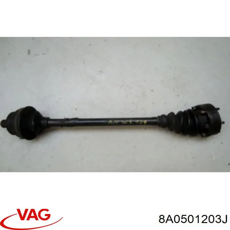  Árbol de transmisión trasero para Audi A4 8D2