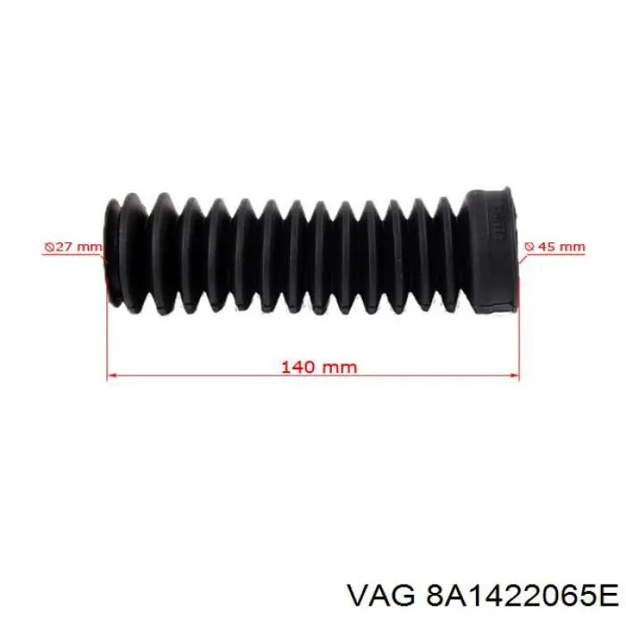  Cremallera de dirección para Audi 90 89, 89Q, 8A, B3