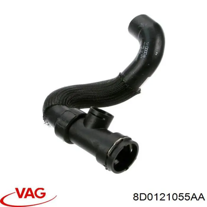 8D0121055AA VAG manguera refrigerante para radiador inferiora