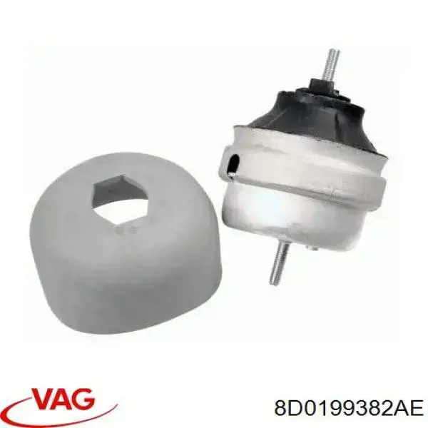 8D0199382AE VAG soporte de motor derecho