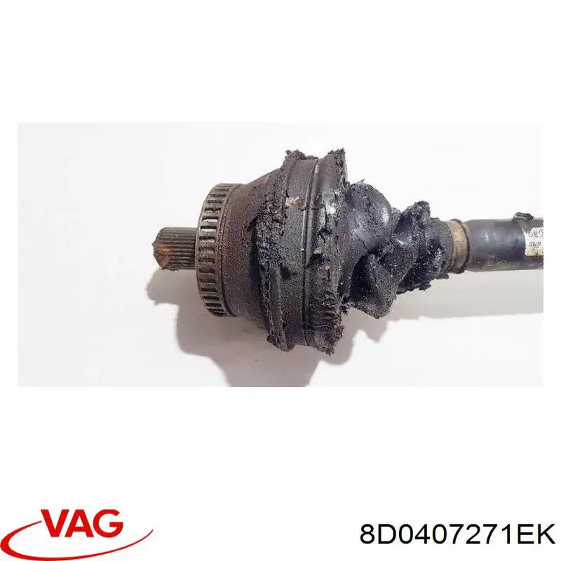 8D0407271EK VAG árbol de transmisión delantero izquierdo