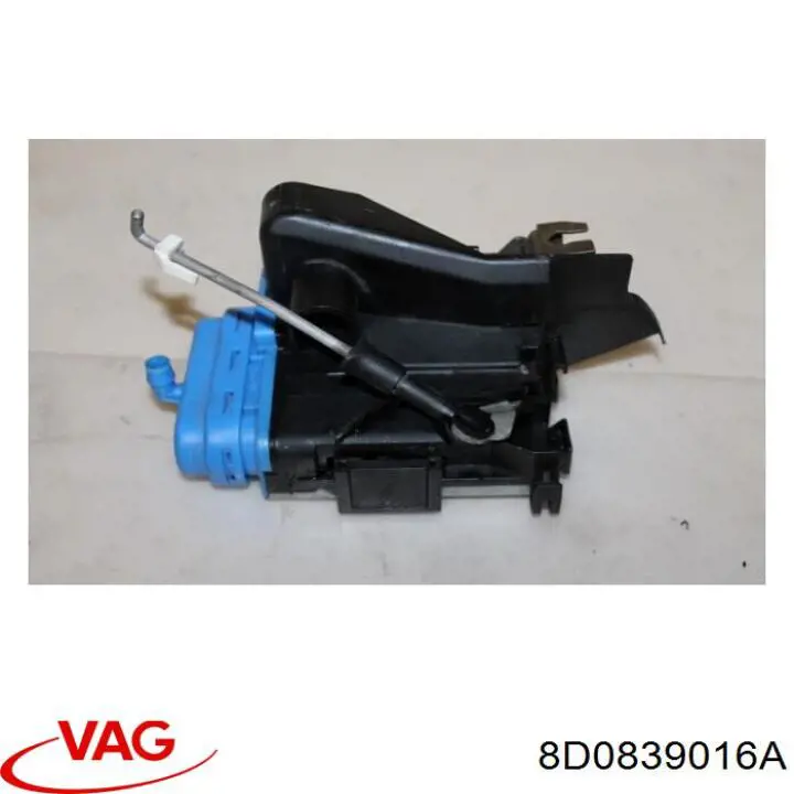  Cerradura de puerta trasera derecha para Audi A4 8D2