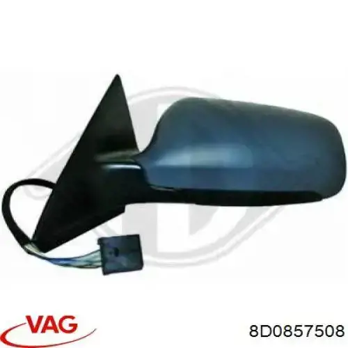 8D0857508 VAG superposicion(cubierta De Espejo Retrovisor Derecho)