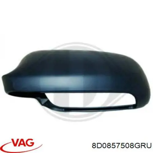 8D0857508GRU VAG superposicion(cubierta De Espejo Retrovisor Derecho)