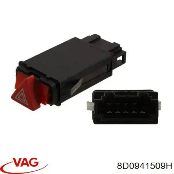 8D0941509H VAG boton de alarma