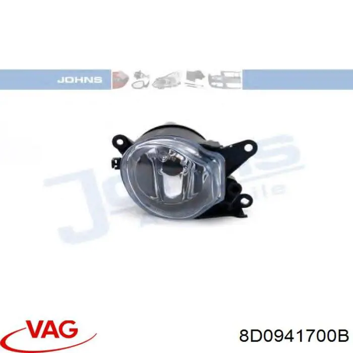  Faro antiniebla derecho para Audi A8 4D2, 4D8