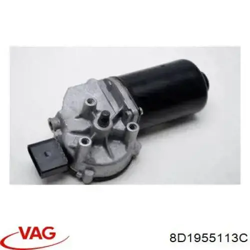 8D1955113C VAG motor del limpiaparabrisas del parabrisas