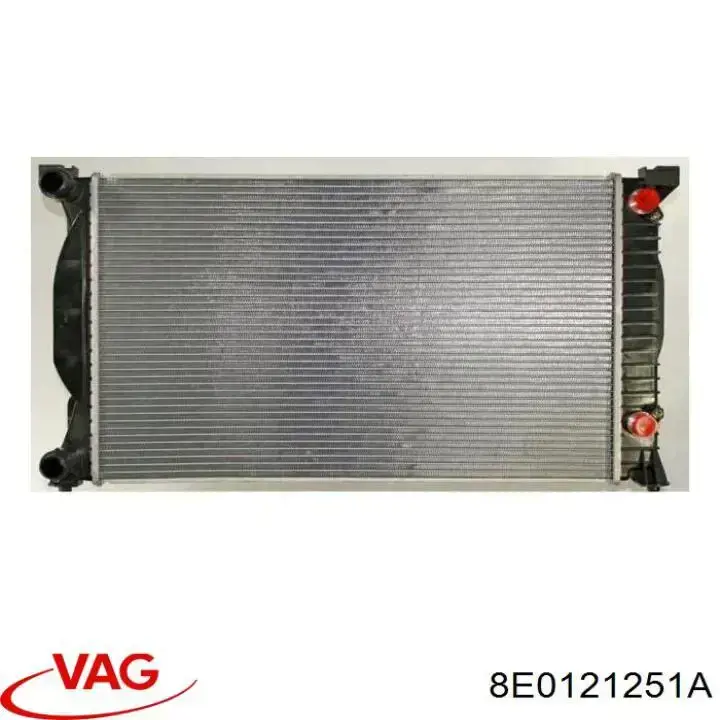 8E0121251A VAG radiador refrigeración del motor