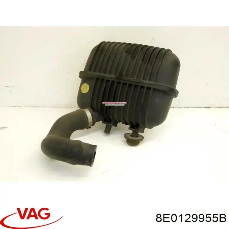 8E0129955B VAG resonador, filtro de aire