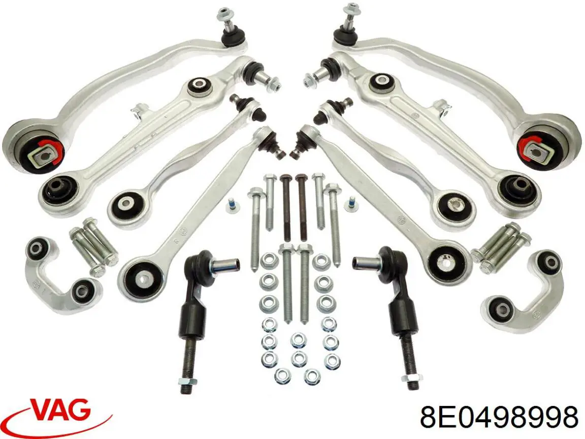 8E0498998 VAG kit de brazo de suspension delantera