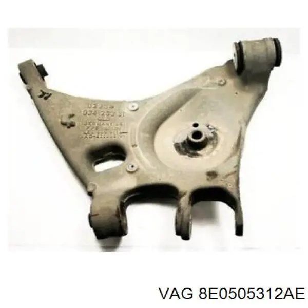  Brazo suspension (control) trasero inferior derecho para Audi A4 8EC