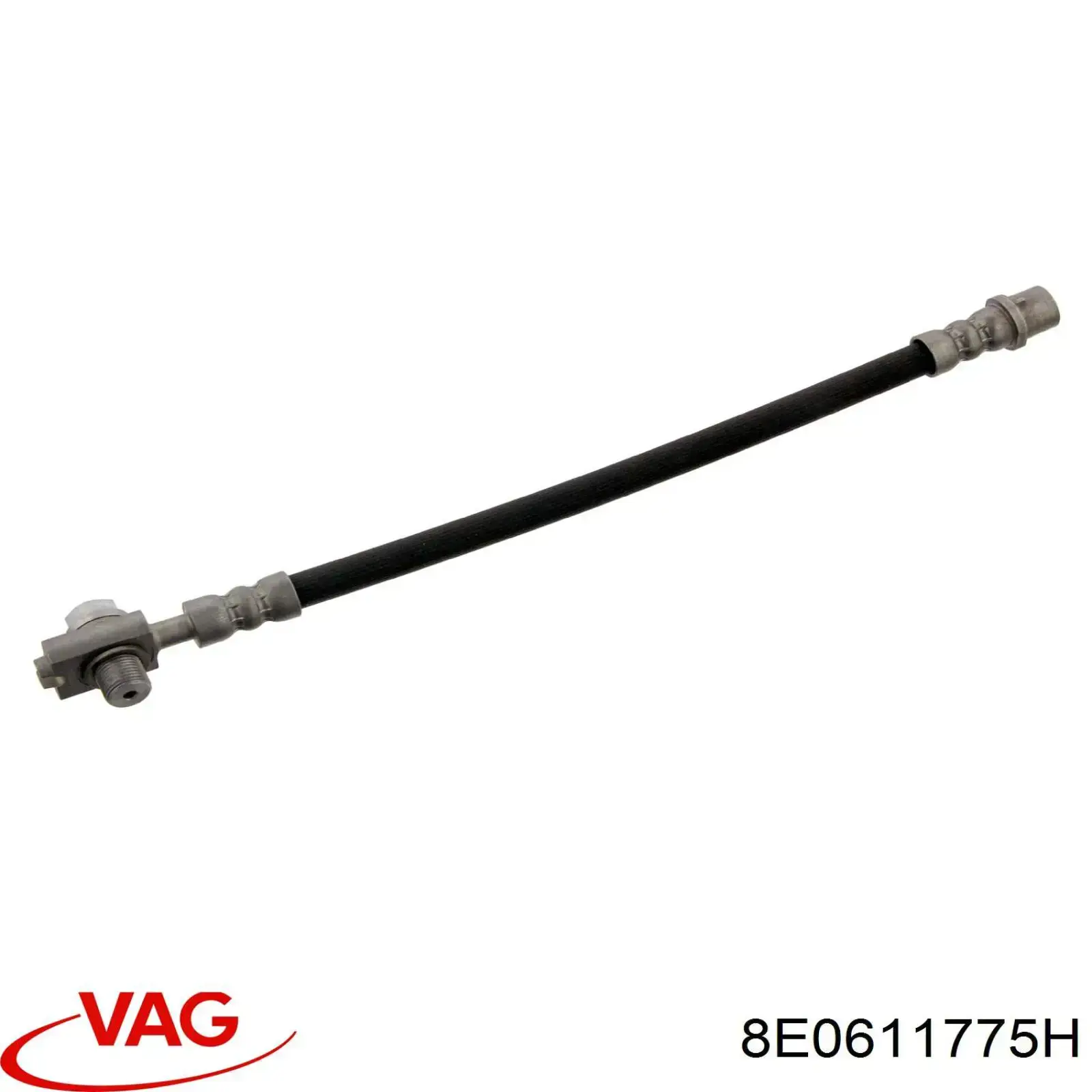 8E0611775H VAG tubo flexible de frenos trasero