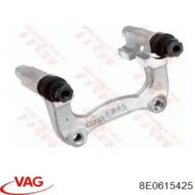 8E0615425 VAG soporte, pinza de freno trasera