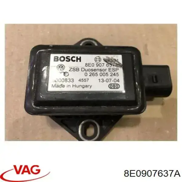  Sensor de Aceleracion lateral (esp) para Audi A6 4B, C5