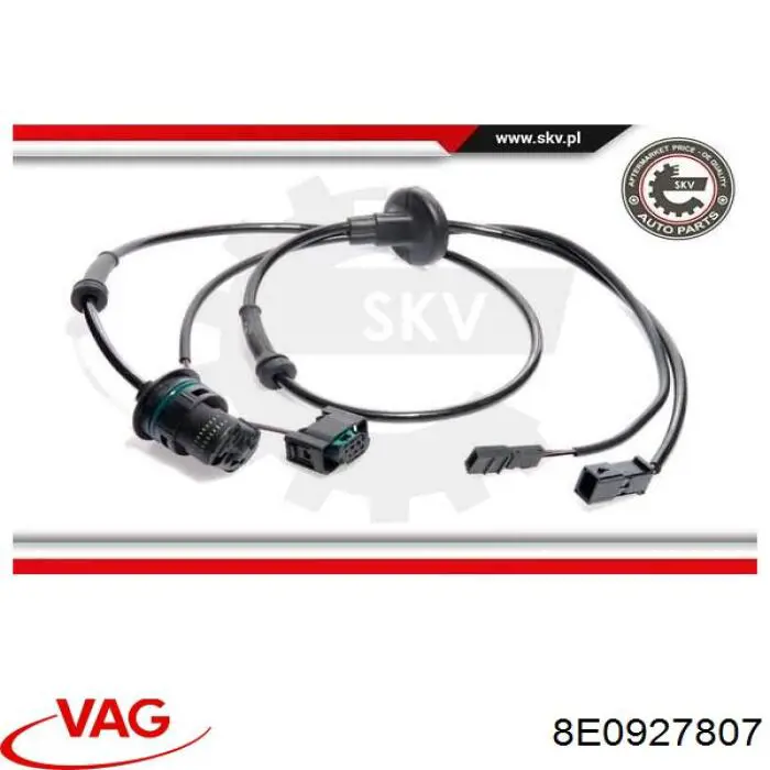 8E0927807 VAG sensor abs trasero