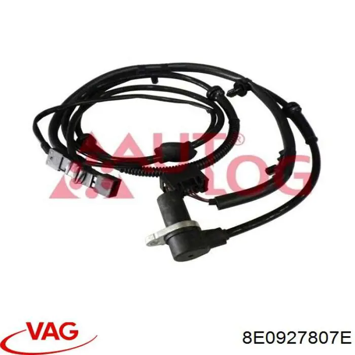 8E0927807E VAG sensor abs trasero izquierdo