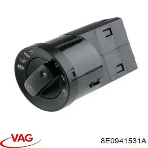 8E0941531A VAG interruptor de faros para "torpedo"