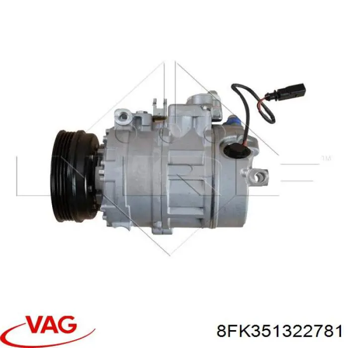 8FK351322781 VAG compresor de aire acondicionado