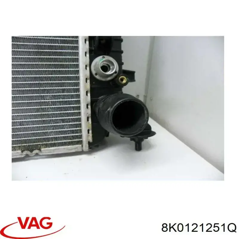 8K0121251Q VAG radiador refrigeración del motor