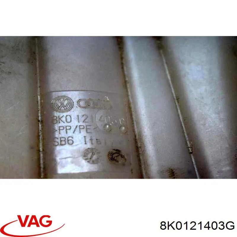 8K0121403G VAG botella de refrigeración