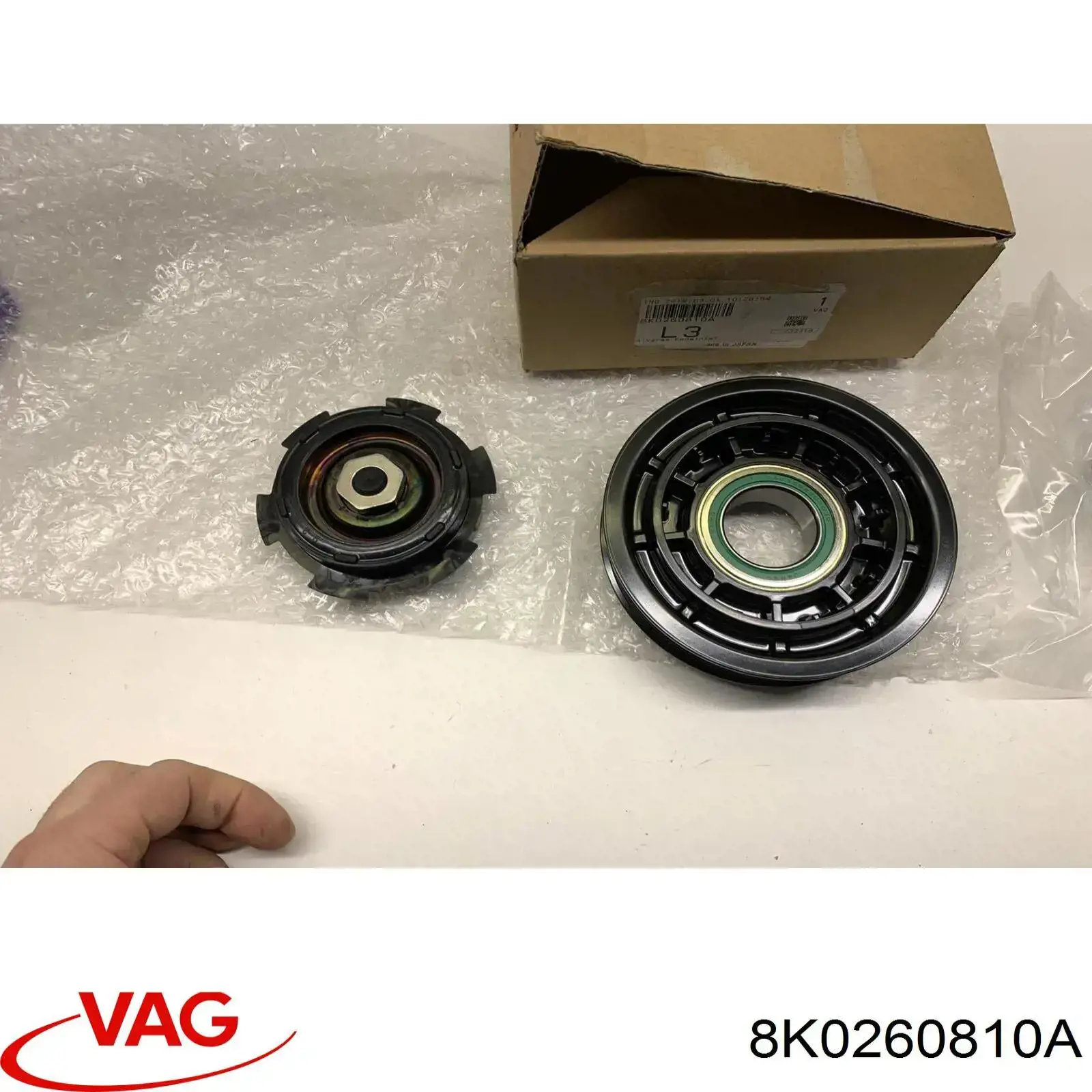 8K0260810A VAG polea compresor a/c