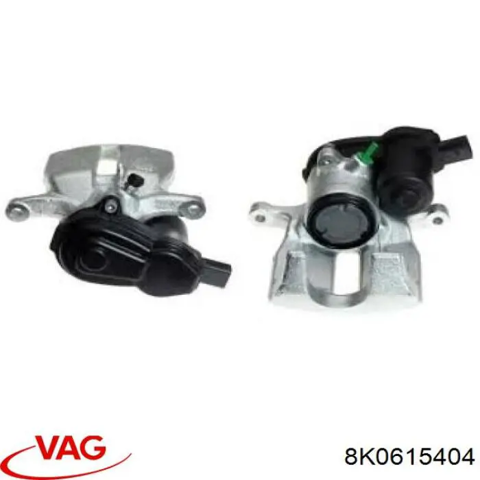 8K0615404 VAG pinza de freno trasero derecho