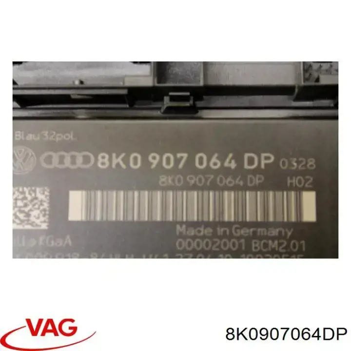 8K0907064DP VAG bloque confort