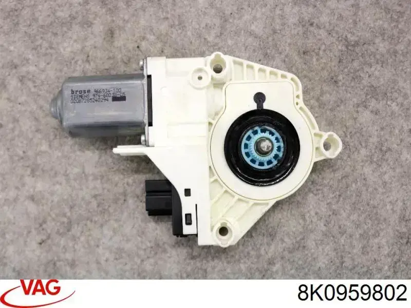 8T0959802A VAG motor eléctrico, elevalunas, puerta delantera derecha