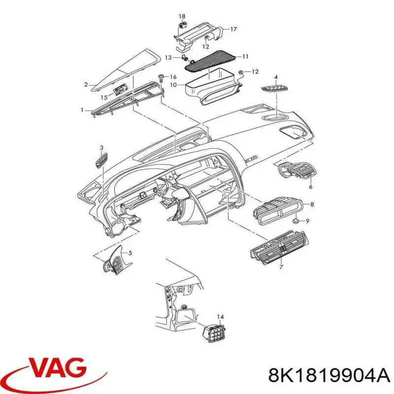 8K1819904A VAG 