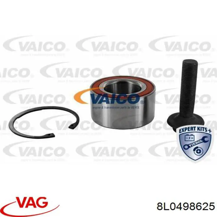 8L0498625 VAG cojinete de rueda delantero