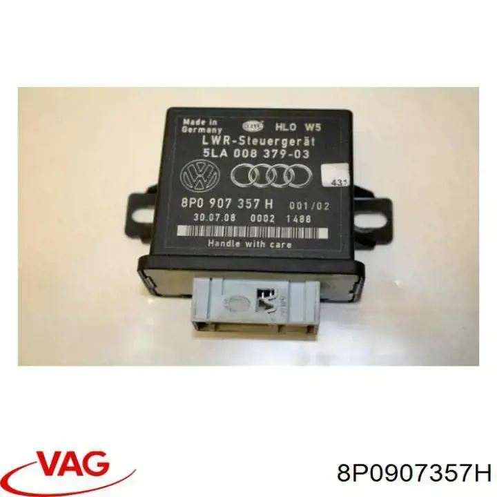 8P0907357H VAG modulo de control de iluminacion adaptable (ecu)