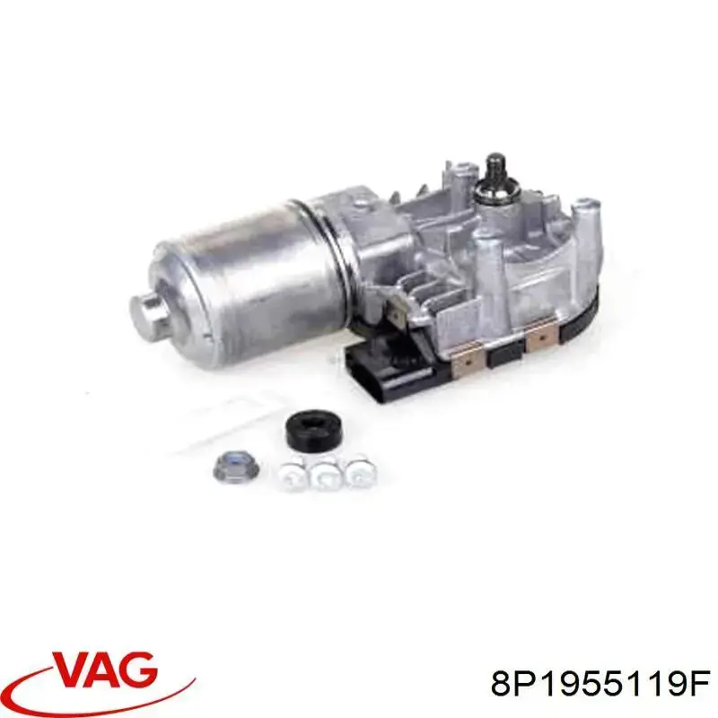 8P1955119F VAG motor del limpiaparabrisas del parabrisas