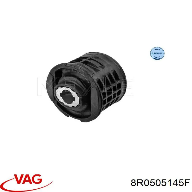 8R0505145F VAG suspensión, cuerpo del eje trasero