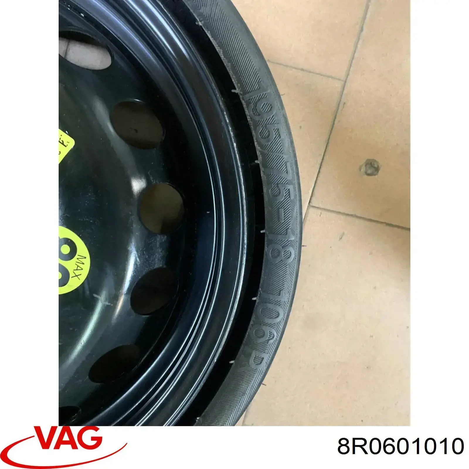  Rueda de repuesto para Audi Q5 8RB